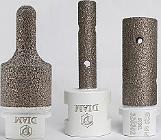 Фрезы алмазные пальчиковые Diam Extra Line V-Tech M14 10-25 мм Фрезы алмазные пальчиковые Diam Extra Line V-Tech M14 10-25 мм