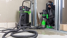 Применение промышленного пылесоса Eibenstock WRS 50